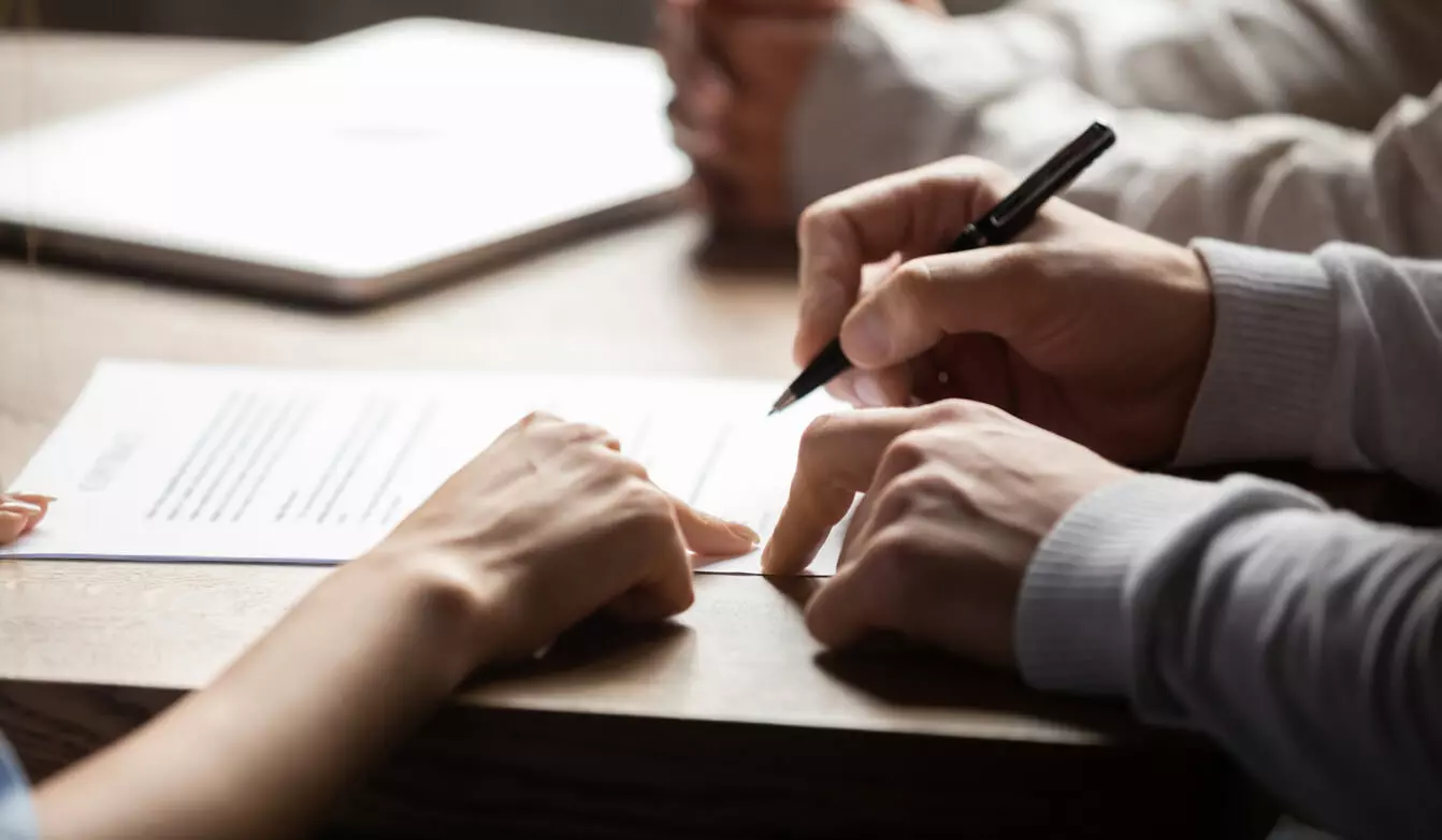 man filing a sex abuse claim